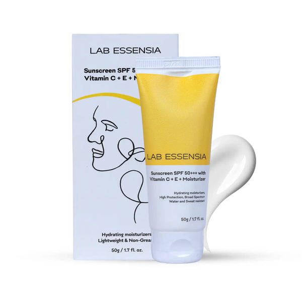 Sunscreen SPF 50+++ with vitamin C + E + Moisturizer