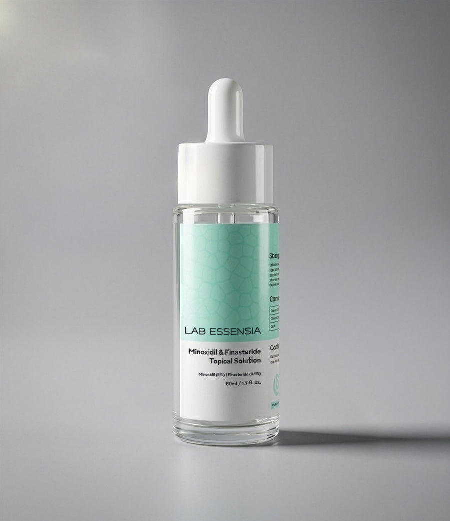 Minoxidil 5% with Finasteride 0.1% Topical Solution for Men