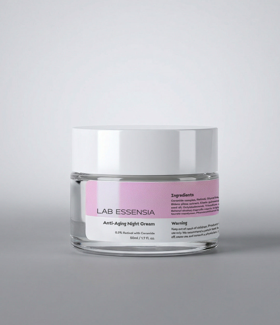 Ceramide + Retinol Cream (Anti Aging Night Cream) - Image 1