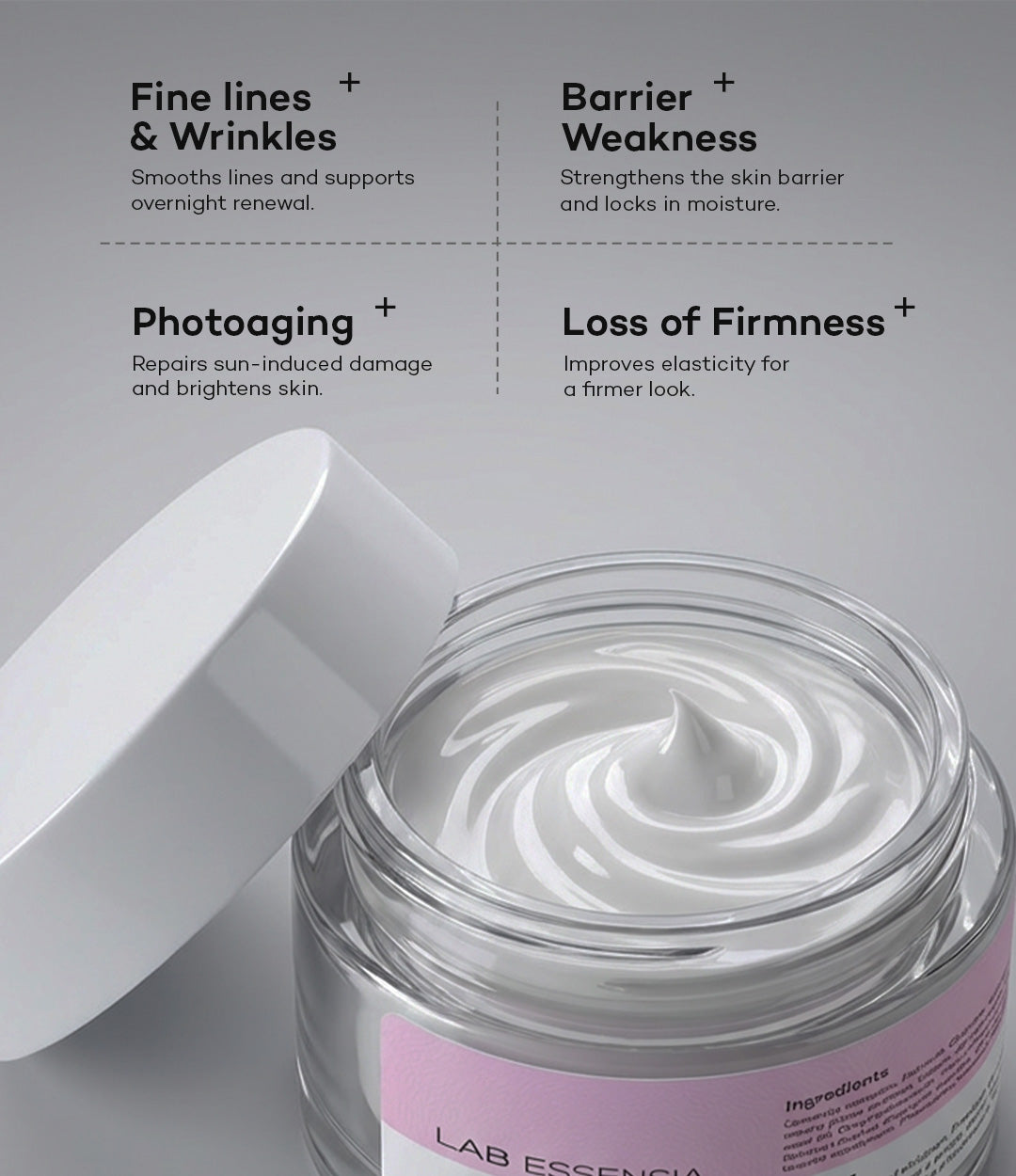Ceramide + Retinol Cream (Anti Aging Night Cream) - Image 3