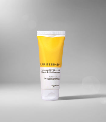 Sunscreen SPF 50+++ with vitamin C + E + Moisturizer